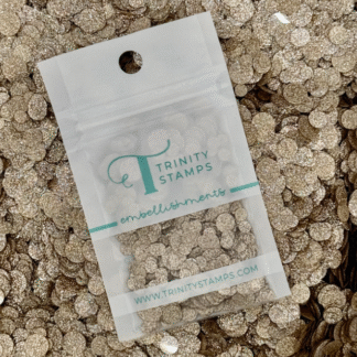 Trinity Stamps - Embellishments - Champagne Sparkle Spots