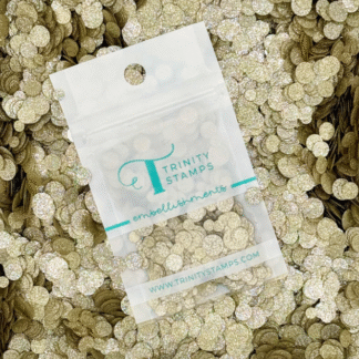 Trinity Stamps - Embellishments - Gold Sparkle Spots