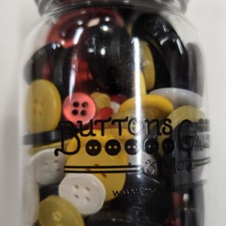 Buttons Galore - Mason Jar buttons - Sew Mousey