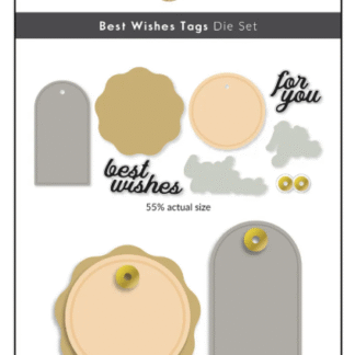 Altenew - Die - Best Wishes Tags