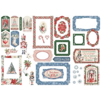G45 - Deck the Halls - Chipboard Pieces
