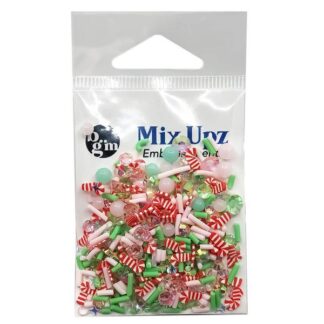 Buttons Galore - Mix Upz - Happy Christmas