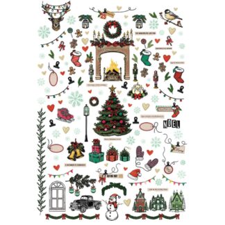 49 & Market - Mistletoe & Memories - Laser Cut Elements
