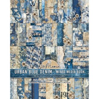 Ciao Bella - Lu Mania - Mixed Media Book - Urban Blue Denim