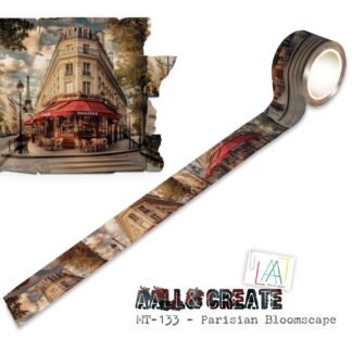 Aall & Create - Washi Tape - Parisian Bloomscape