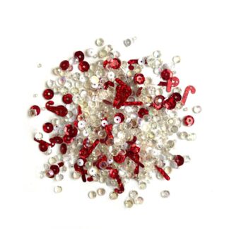 Buttons Galore - Sparkletz - Peppermint Stix