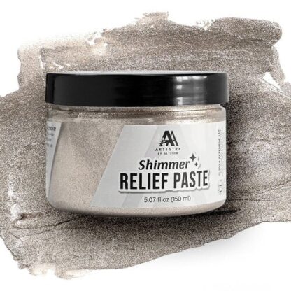 Altenew - Artistry - Shimmer Relief Paste - Burnished Platinum