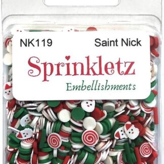 Buttons Galore - Sprinkletz - Saint Nick