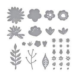 Spellbinders - Cutting Dies - Simply Perfect Layering Blooms