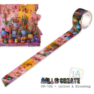 Aall & Create - Washi Tape - Spiked & Blooming