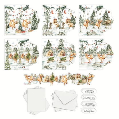 LDRS Creative - Cardmaking Kits - Woodland Christmas - Image 2