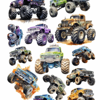 SSD - At the Speedway - Monster Truck Ephemera  - STANDARD