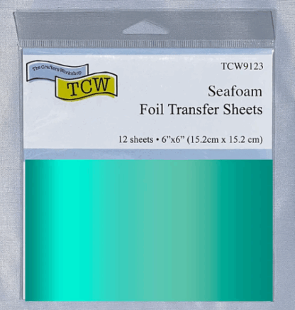 TCW - Foil Transfer Sheets - Seafoam