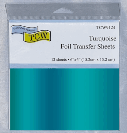 TCW - Foil Transfer Sheets - Turquoise