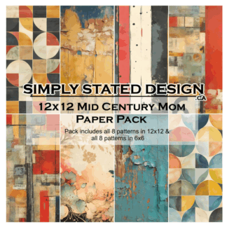SSD - Mid Century Mom 12 X 12 Collection Pack