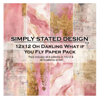 SSD - Oh Darling, What if I could Fly - 12 X 12 Collection Pack