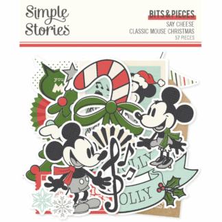 Simple Stories- Say Cheese Classic Mouse Christmas -Bits & Pieces