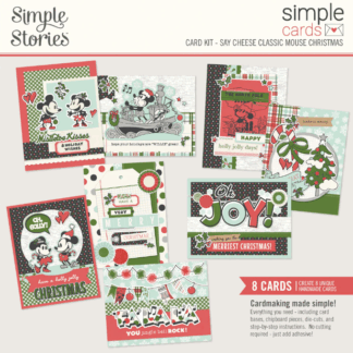 Simple Stories - Card kit - Say Cheese Classic Mouse Christmas