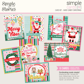 Simple Stories - Card kit - Hard Candy Christmas