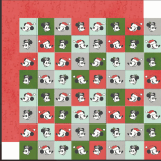 Simple Stories - Say Cheese Classic Mouse Christmas - 12X12 paper - Keep it Jolly